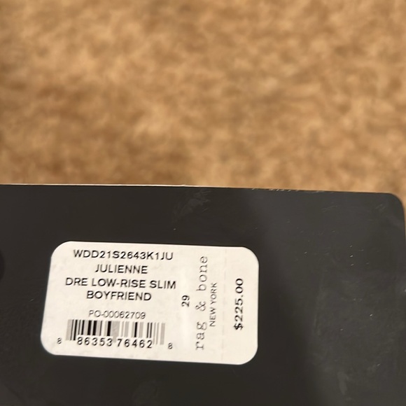 NWT Rag & Bone size 29 - Picture 5 of 5